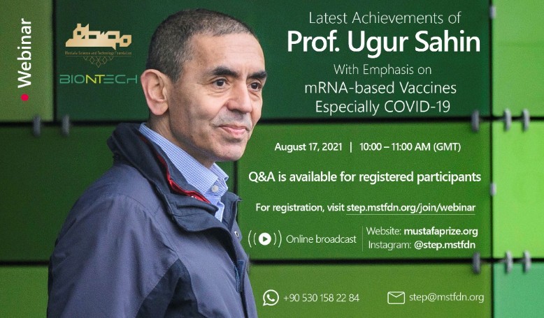 Webinar on Ugur Sahin’s latest achievements to be held