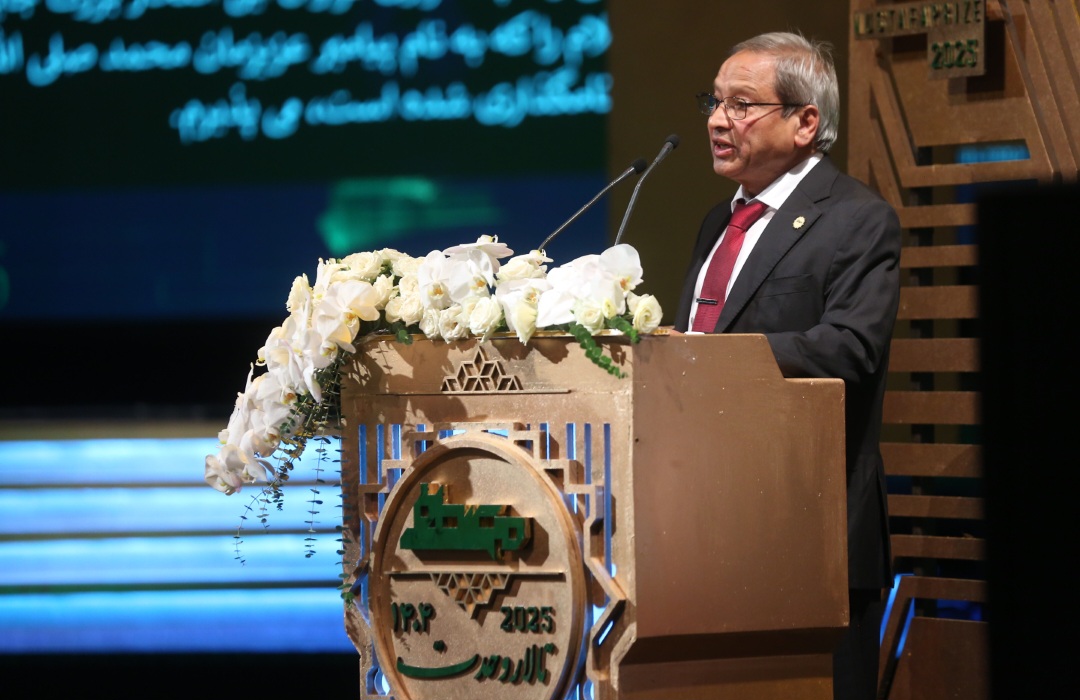 نذیرالدین در آیین اختتامیه جایزه مصطفی(ص): علم پلی برای عبور از چالش‌های جهانی است