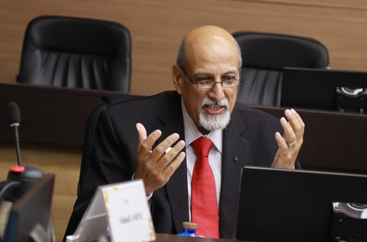 Prof. Abdool Karim at Mustafa(pbuh) Prize Week